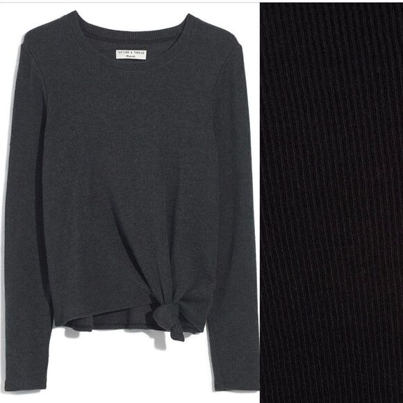NWT Madewell Knot Longsleeve - Picture 1 of 6